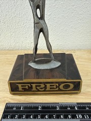 FREO Abstract Plastic Metal Pharmacy Display Antacid Mid Century Sculpture MCM