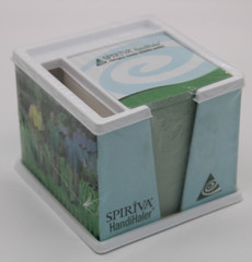 Pfizer 2006 Desk Sticky Note Pad Holder Pharm Rep Swag Spiriva HandiHaler SEALED