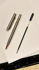 Stainless Steel Medical Drug Promotional Pharmaceutical Advertising Pen LOPID