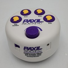 Vintage Paxil Paroxetine HCI White Noise Sound Machine Tested Works See Video