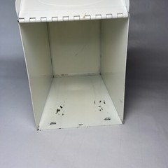 Vintage Drugpak Pharmacy Prescription Filing Box Metal Apothecary Doctor Office