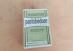 Vintage Pantobêdoze Sample Box – Portuguese Pharmaceutical Packaging – 1970s
