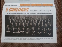 Vtg 1960’s Smith Kline & French Inc Promotional Flyer 3 Carload Promotion