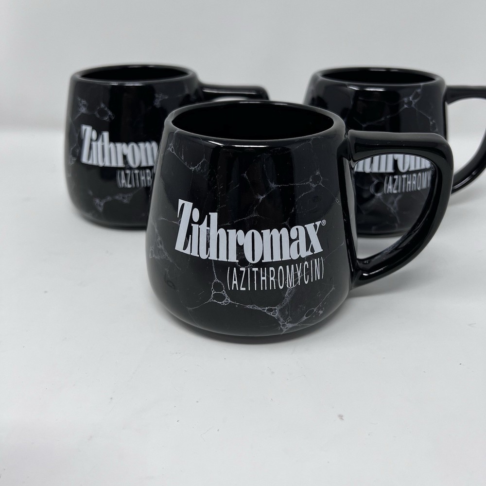 Drug Rep Medical Coffee Mugs Lot Of 3 Pharma Advertising