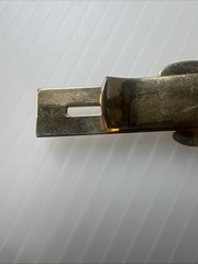 Pharmacy Apothecary Mortar & Pestel Tie Clip Tie Bar Vintage Gold Tone Anson