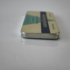 Vintage CIBA Adelphan Medical Empty Tin Box from High Blood Pressure Pills #6205