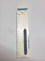 Vintage Allen & Hanburys Glaxo Trandate Labetalol HCl Pharma Promo Ruler Caliper