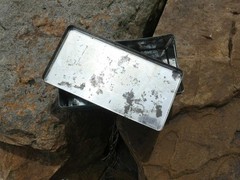 Vintage DuPont Camphor Tin – Litho Medicine Container – Wilmington DE