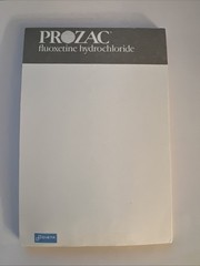 Prozac Post-its & Notepad. 8 Items. Shelf/storage Wear. Pharmaceutical Adv