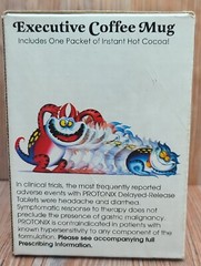Protonix Coffee Cup Mug Heartburn Monsters Collectible Drug Rep Giveaway HTF
