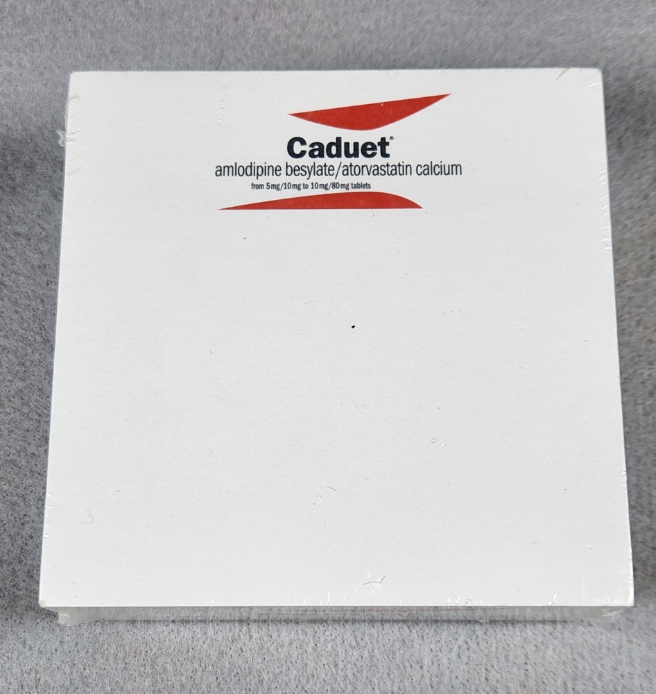 Pfizer Caduzet Caduet Amlodipine/Atorvastatin Notepad Printed Piece 2004