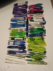 Pharmaceutical Ballpoint Pens Drug Rep Promo Lot of 80 Zoloft, Celebrex, Zyrtec
