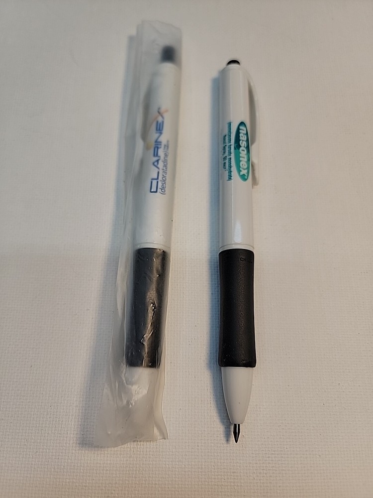 2 X Drug Rep CLARINEX/ Nasonex Collectible Pen RARE