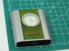 Rare Aranesp Desk Clock Drug Rep Pharmaceutical Promo In Original Box w/ Inserts