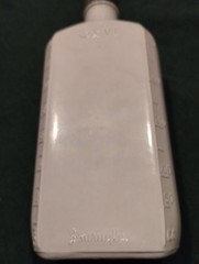 1971 Pharmacy Graduate UCONN University CONNECTICUT Bottle history RARE WHITE