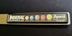 Pharmaceutical Drug Rep 8″ Inderal Tablet Ayerst Letter Opener