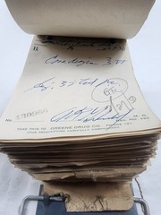 Prescription Atlas Rx Pad Paper Apothecary Druggist Pharmacy Medicine 1950