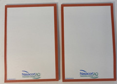 Pharmaceutical Drug Rep Collectible Notepads NasacortAQ Post-It Pads (2 Pack)