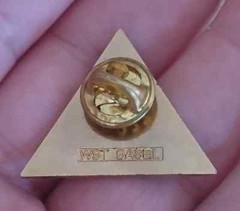 SANDOZ Pharmaceuticals pin LSD Albert Hofmann – BENVENUTO logo pin badge