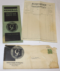 VTG 1930s DRUG STORE WHOLESALE CATALOG! DEPRESSION PRICES! CONDOMS/SHAVING/MEDS!