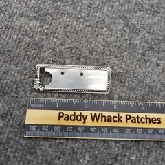 Vintage RX Rex McKay Service McKesson & Robbins Inc Pharmacist Name Tag Pin L6,