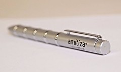 Pharmaceutical Amitiza Heavy Metal Pen Brushed Silver New