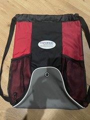 Vintage 90 ‘s Pharmaceutical Drug Rep Promotional Backpack Nylon Logo Exforge