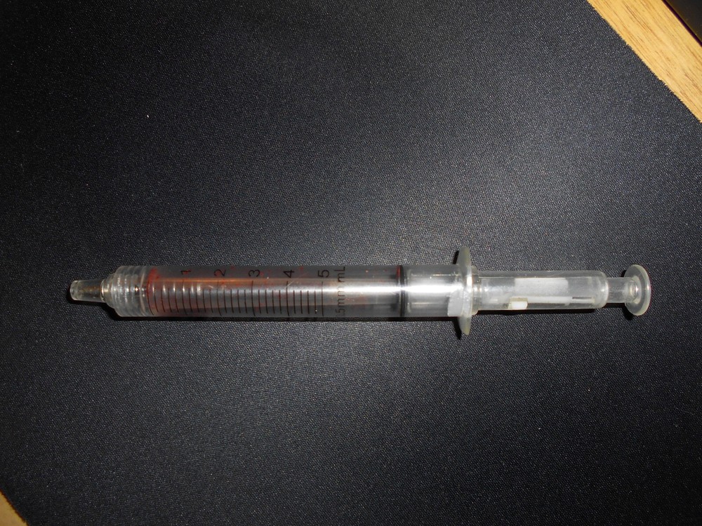 Sanford-Brown College Pharmaceutical Syringe Pen Vintage Retro Rare