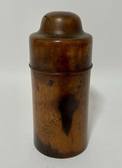 Antique Victorian Apothecary Chemist Turned Wood Sycamore Treen Bottle Holder