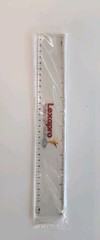 12″ Clear Lucite LEXAPRO Ruler; NEW; Pharmaceutical Drug Rep Promo