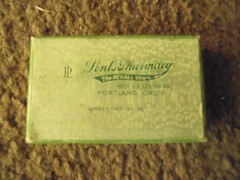 3 Vintage OREGON Cardboard Prescription Pill Medicine BoxS-RX