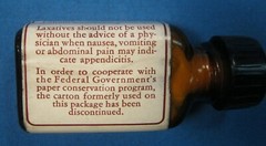 VINTAGE PARKE-DAVIS CALOMEL AND SODA BOTTLE FREE SHIPPING N