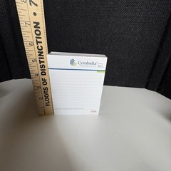 Pack Of 10 rep collectible note pads Cymbalta Lilly Doctor giveaway. Sealed