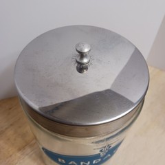 VTG PROFEX ’40s-’50s Glass Apothecary Dental Jar Containers Medical USA Set Of 3