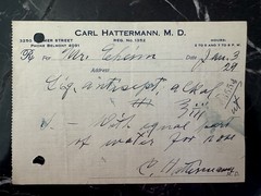 Set of 20 Vintage Medical Prescriptions – 1929 Handwritten Pharmacy