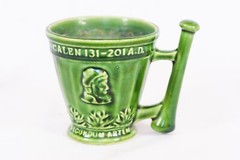 Vintage Pharmaceutical Advertising Coridicin RX Glazed Schering Mug Collectible