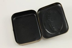 Antique German RISINETTEN Medical Pills Empty Tin Box 1940’s