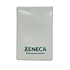 Zeneca Pharmaceuticals Notepad Notes Drug Rep Flap Book White 4″ x 3″ Paper Pad