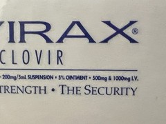 Zovirax Pharmaceutical Drug Rep Promo Post It Notes 2.75 inch Square