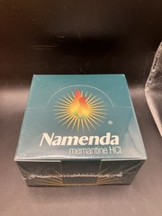 Vintage NAMENDA Pharmaceutical Drug Rep Post-It Note Pad 4“x 4“ Cube Sealed 3M