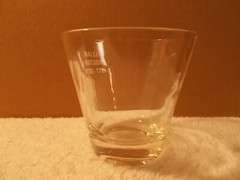 William Proctor Jr RX Secundum Artem Etched Drinking Glass Barware