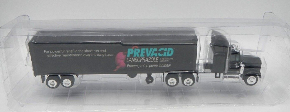 Vintage Prevacid Semi Truck Pharmaceutical Drug Rep 18 Wheeler w/Box NOS