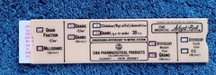Vtg Ciba NJ Pharmaceutical Medical Slyd-Rul 1946 Conversion Apothecary – Metric