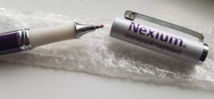 Nexium Heavy Metal Archimedes Pen – Pharmaceutical Drug Rep Promotional Item
