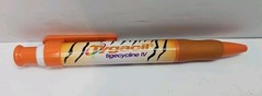 Vintage Drug Rep Pen Tygacil Tiger Stripe Orange