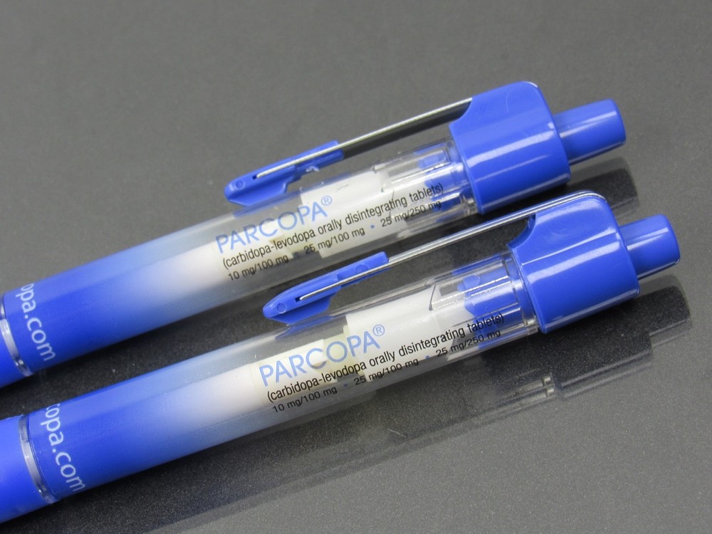 Parcopa Carbidopa-Levodopa PENS Drug Rep Pharmaceutical Promo Advertising Lot x2