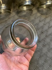 Vintage Medical Glass Cupping Therapy Jars (Set of 6)