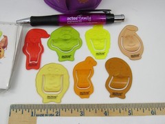 Actos LOT Character PENS, HOLDER CLIPS Drug Rep Pharmaceutical Promo Advertising