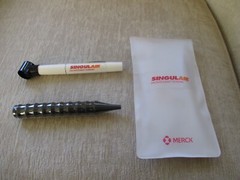 Vintage Advertising Singulair Merck Advertising Drug Rep / Pharma Otoscope Light