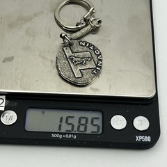 Vintage Tinactin Pharmaceutical Advertising Token Keychain – Wrestler Athlete